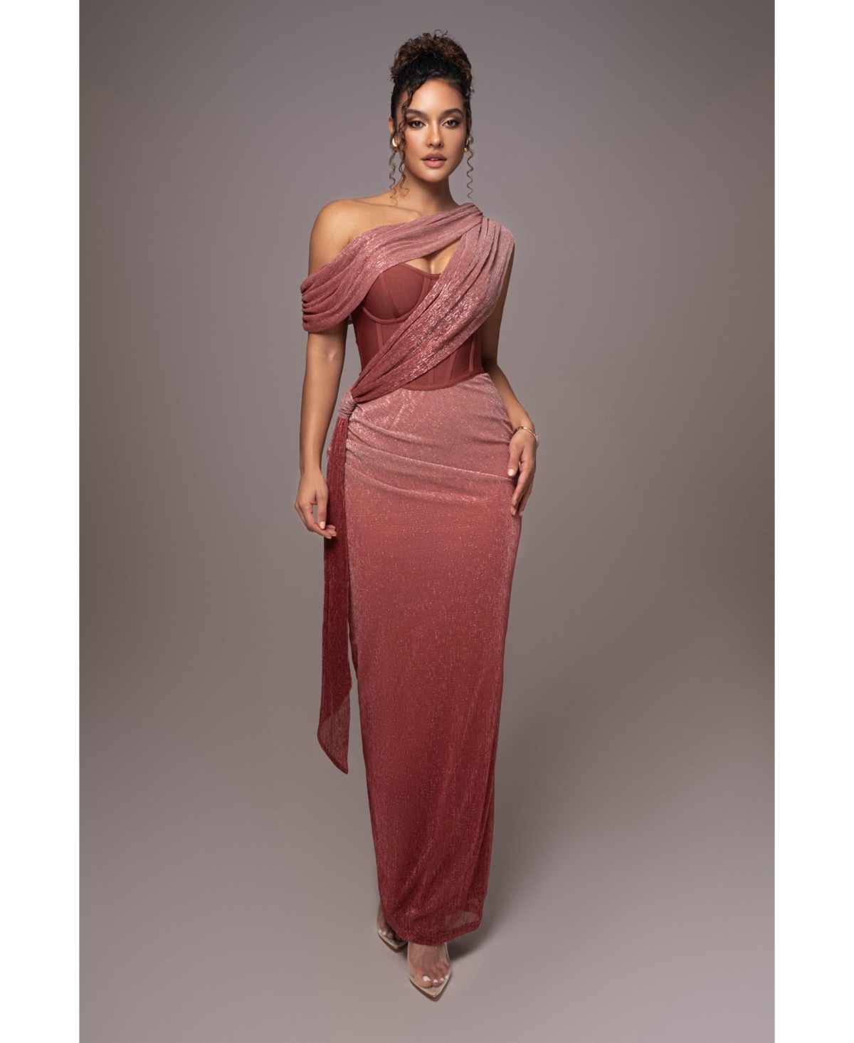 Jluxlabel Women’s Celestina Draped Maxi Dress – Red Jluxlabel Women’s Celestina Draped Maxi Dress – Red