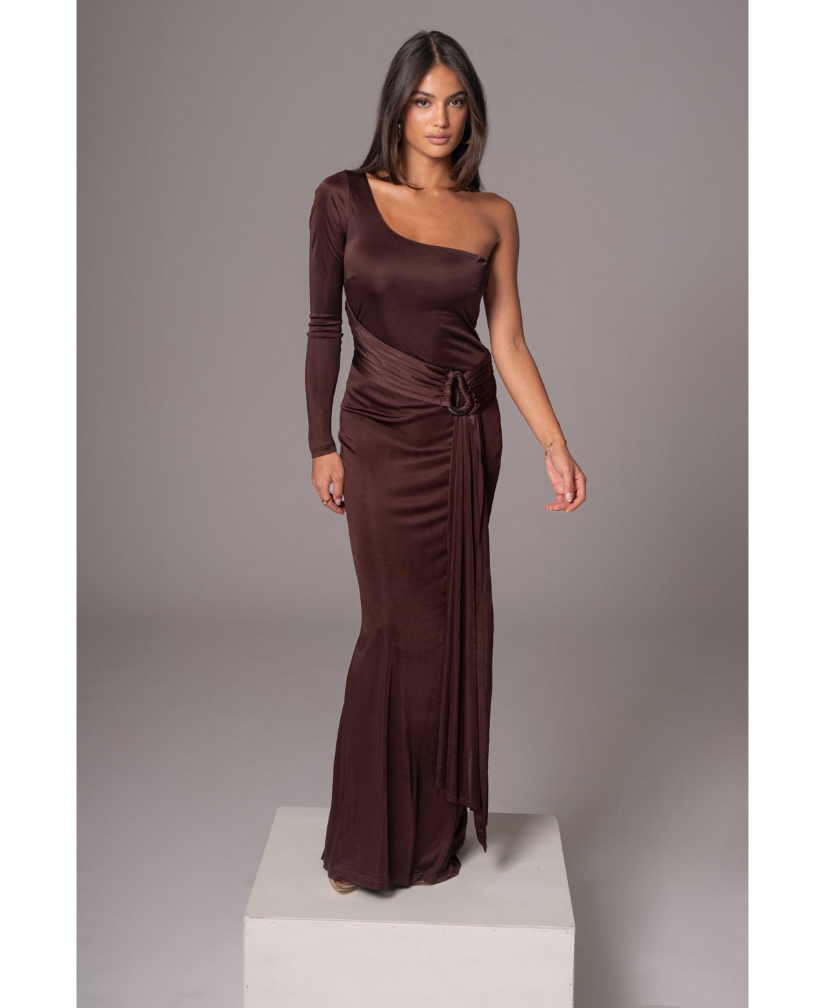 Jluxlabel Women’s Muoi Maxi Dress – Chocolate