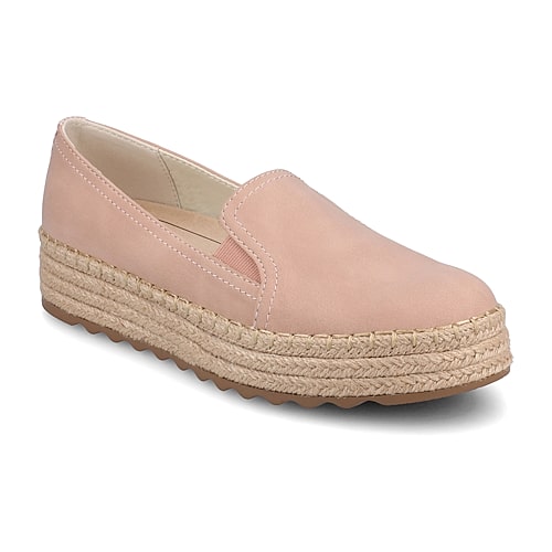 Journee Collection Catalina Womens Round Closed Toe Slip-On Shoe, 12 Medium, Pink