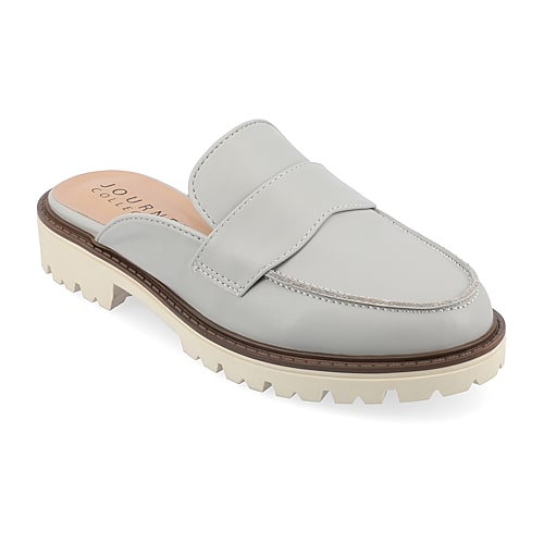 Journee Collection Miycah Womens Moc Closed Toe Slip-On Shoe, 8 1/2 Medium, Gray Journee Collection Miycah Womens Moc Closed Toe Slip-On Shoe, 8 1/2 Medium, Gray