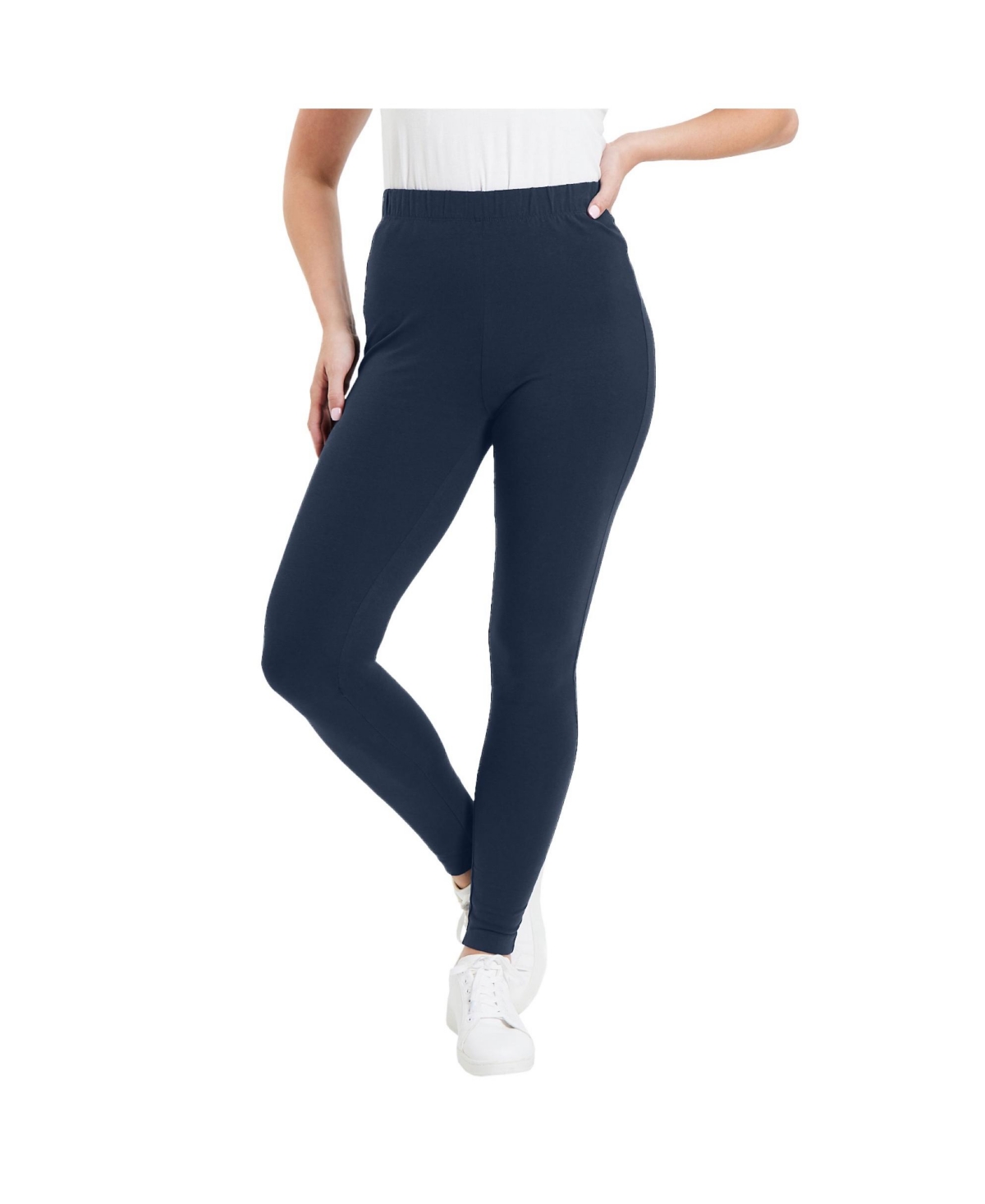 June + Vie Women’s June + Vie Classic Ankle Legging – Navy June + Vie Women’s June + Vie Classic Ankle Legging – Navy