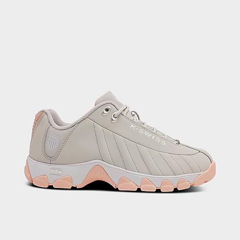 K-Swiss Women’s ST329 CMF Casual Shoes in Oyster Mushroom/Cameo Rose/White Size: 6.0 K-Swiss Women’s ST329 CMF Casual Shoes in Oyster Mushroom/Cameo Rose/White Size: 6.0
