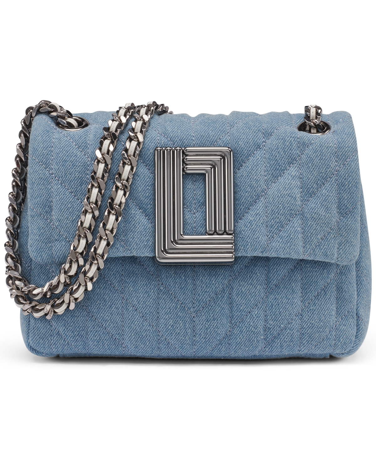 Karl Lagerfeld Paris Lafayette Small Crossbody Bag – Blue Karl Lagerfeld Paris Lafayette Small Crossbody Bag – Blue