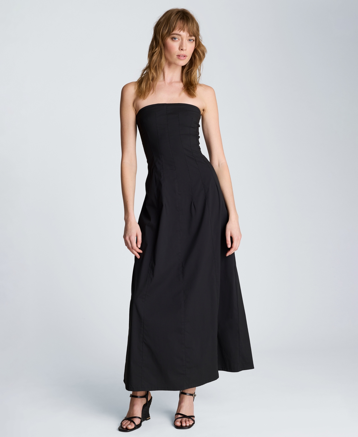 Kenneth Cole Women’s Strapless Maxi Dress – Black Kenneth Cole Women’s Strapless Maxi Dress – Black