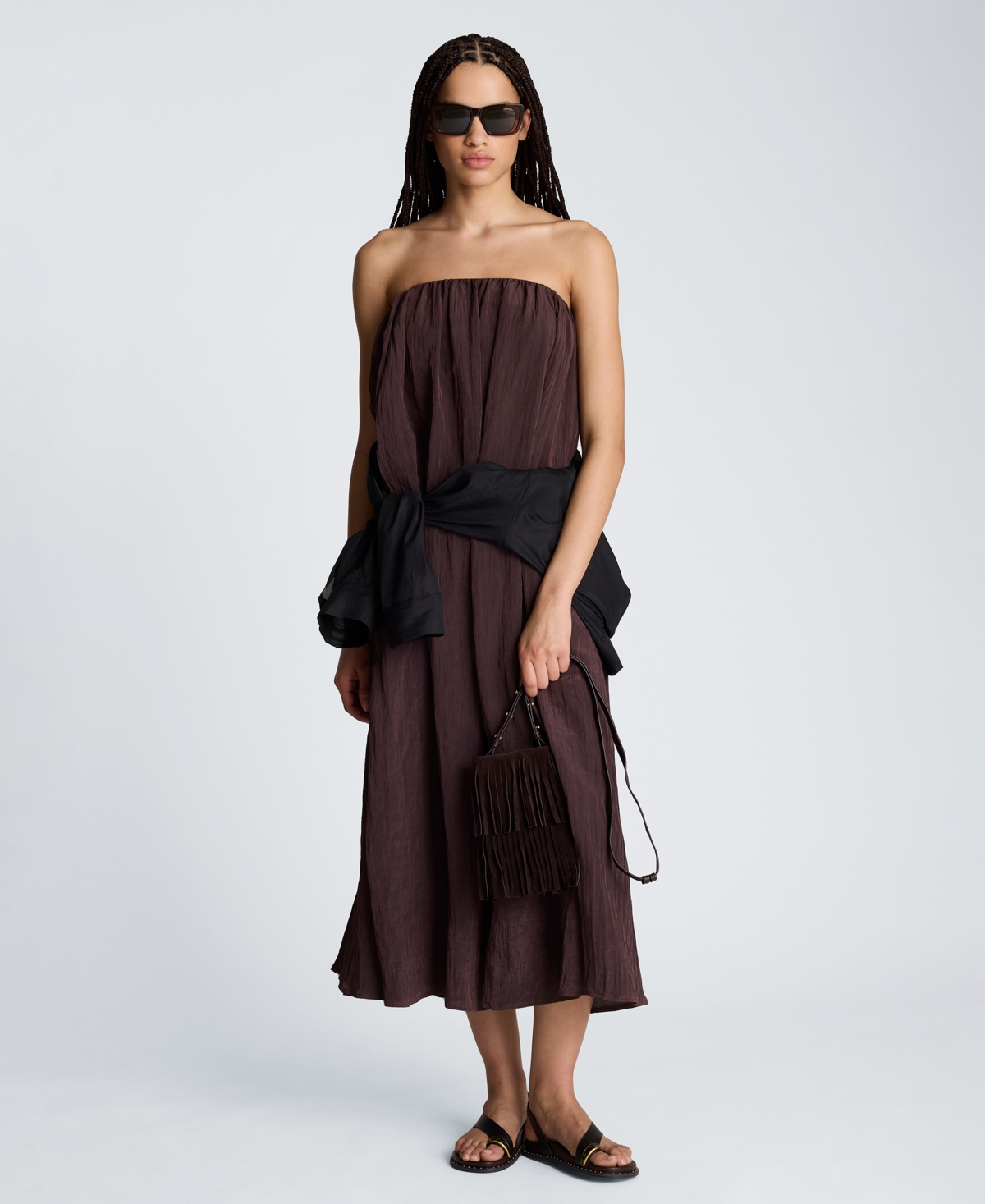 Kenneth Cole Women’s Strapless Maxi Dress – Kola