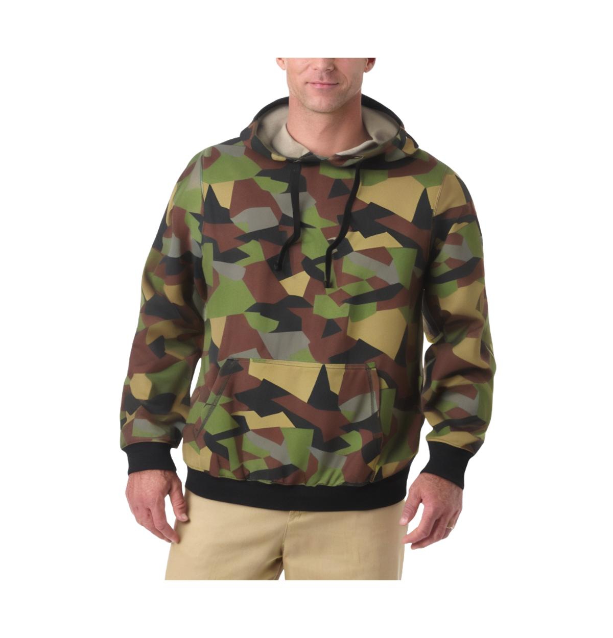 KingSize Big & Tall Fleece Pullover Hoodie – Digital camo KingSize Big & Tall Fleece Pullover Hoodie – Digital camo