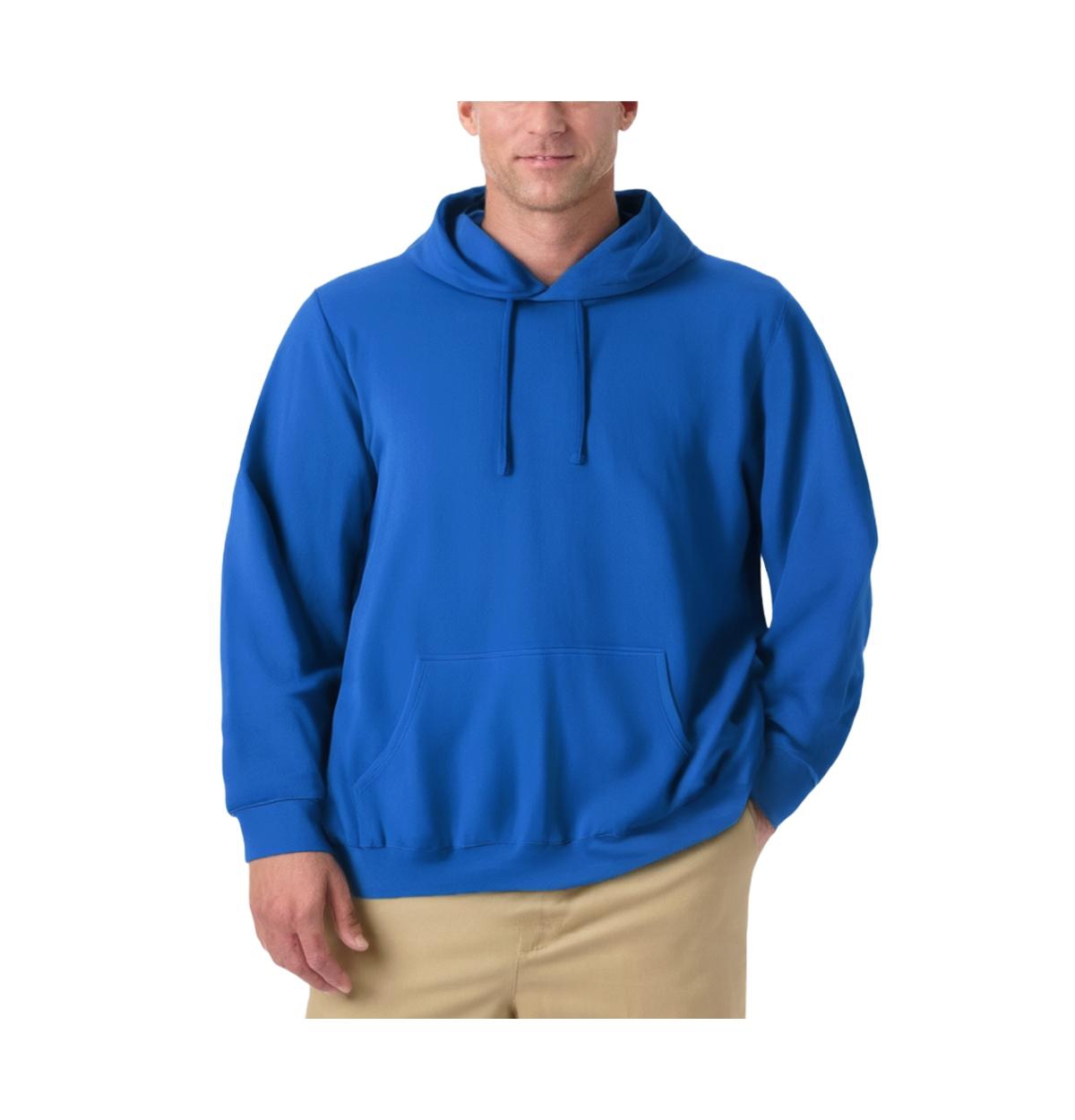 KingSize Big & Tall Fleece Pullover Hoodie – Royal blue