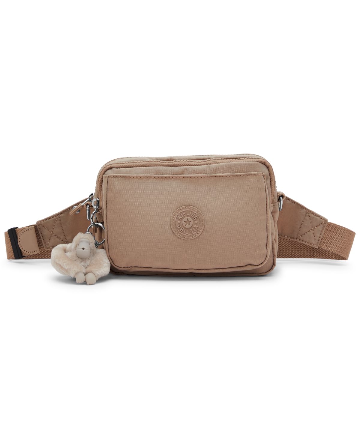 Kipling Abanu Multi Convertible Crossbody Bag – Tan Beige Kipling Abanu Multi Convertible Crossbody Bag – Tan Beige