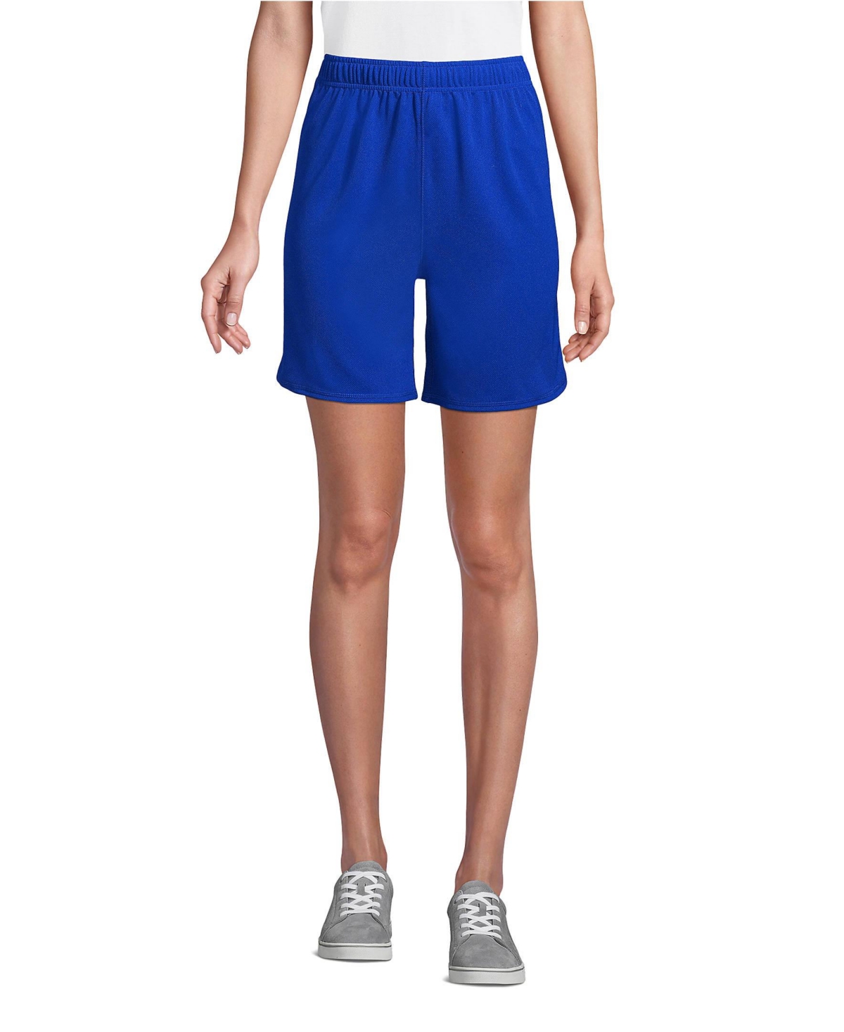 Lands’ End Women’s Mesh Gym Shorts – Cobalt Lands’ End Women’s Mesh Gym Shorts – Cobalt