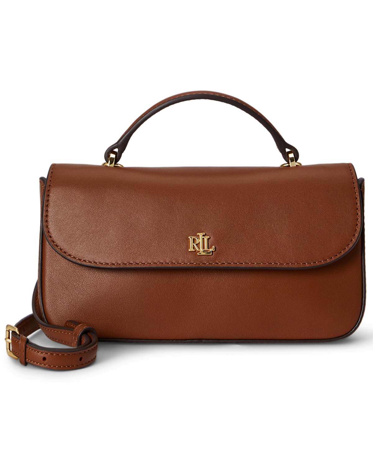 Lauren Ralph Lauren Marcy Small Smooth Leather Crossbody Handbag – Lauren Tan Lauren Ralph Lauren Marcy Small Smooth Leather Crossbody Handbag – Lauren Tan