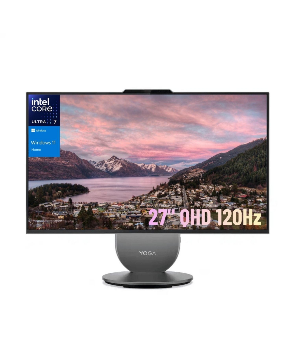 Lenovo Yoga 27″ Qhd Core Ultra 7 255H 16GB Ram 2TB Ssd – Grey