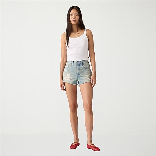 Levi’s Womens Denim 501 Short, 26, Blue Levi’s Womens Denim 501 Short, 26, Blue