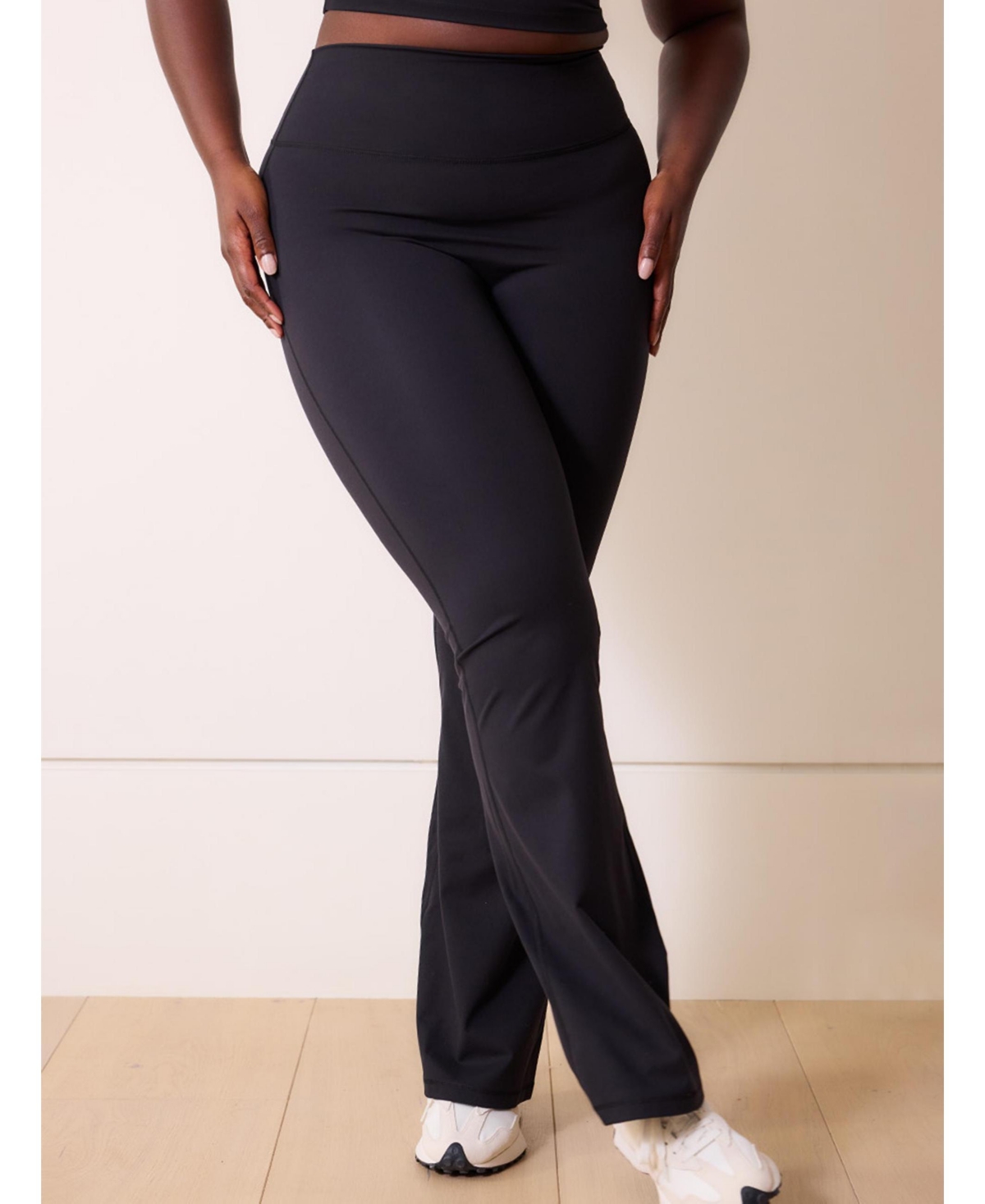 Lovall Women’s 24/7 Revitalise Flare Leggings – Black