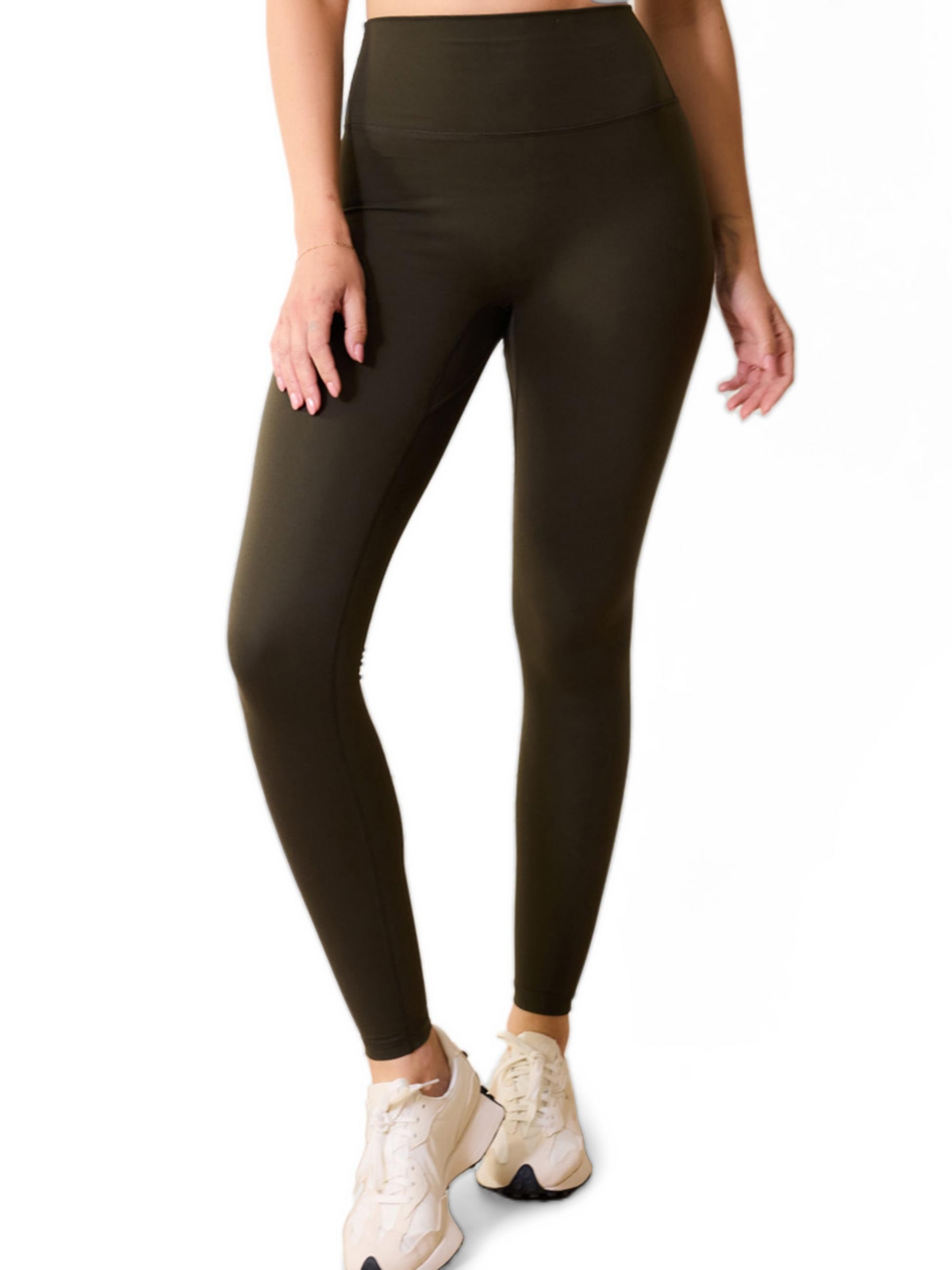 Lovall Women’s 24/7 Revitalise High Waisted Leggings – Deep olive Lovall Women’s 24/7 Revitalise High Waisted Leggings – Deep olive