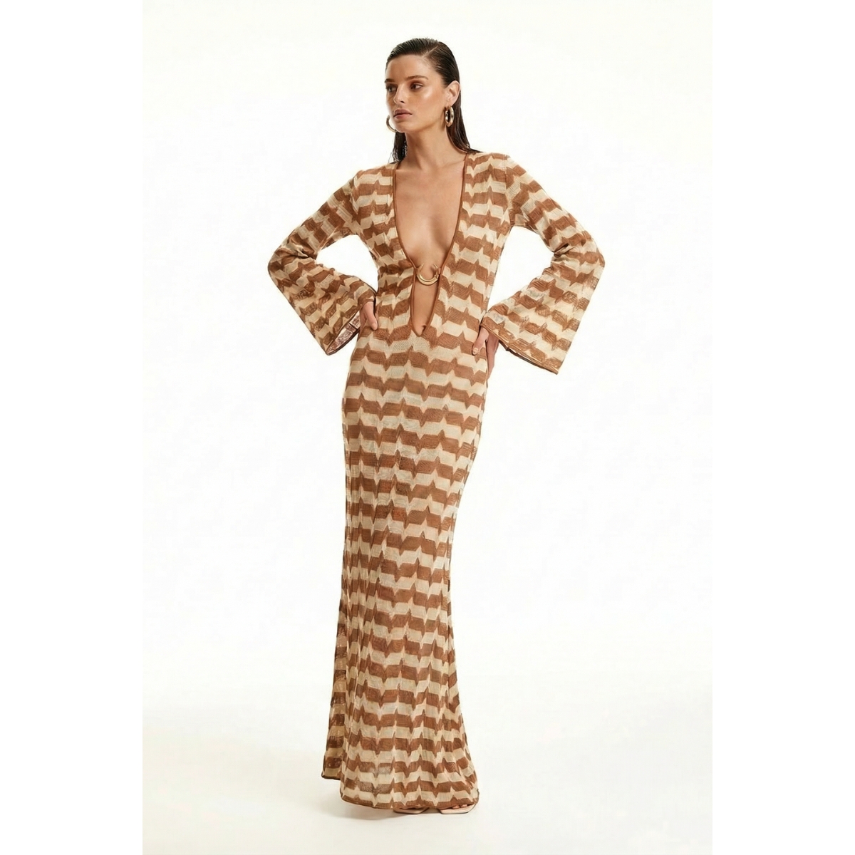 Luna B Women’s Jerina Dress – Brown