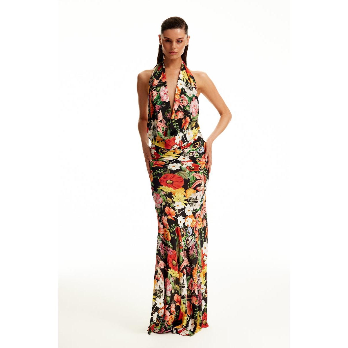 Luna B Women’s Siren Dress – Printed Black Luna B Women’s Siren Dress – Printed Black