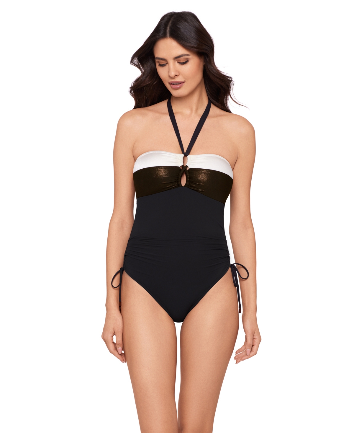 Magicsuit Women’s Block Party Anya One-Piece Swimsuit – Black Magicsuit Women’s Block Party Anya One-Piece Swimsuit – Black