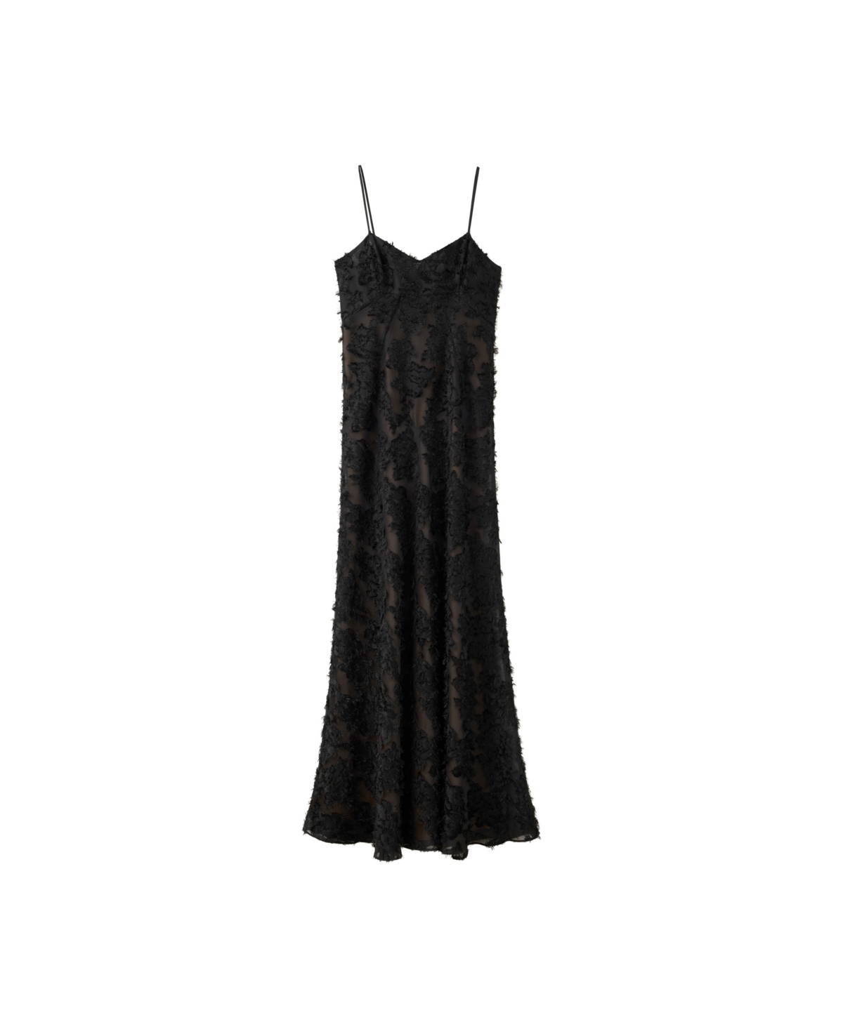 Mango Women’s Semi-Transparent Feather A-Line Dress – Black Mango Women’s Semi-Transparent Feather A-Line Dress – Black