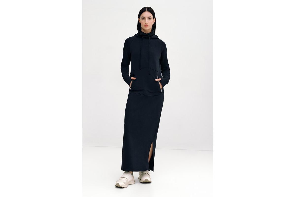 Marcella Women’s Elba Sweatshirt Dress – Black