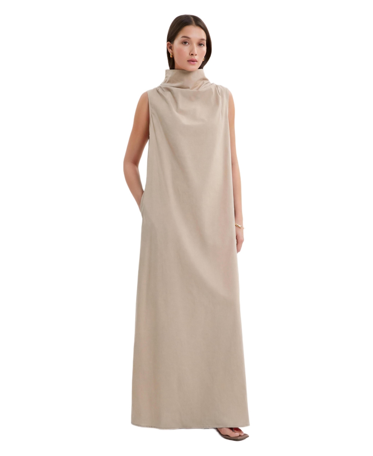 Marcella Women’s Minna Sleeveless Dress – Sand