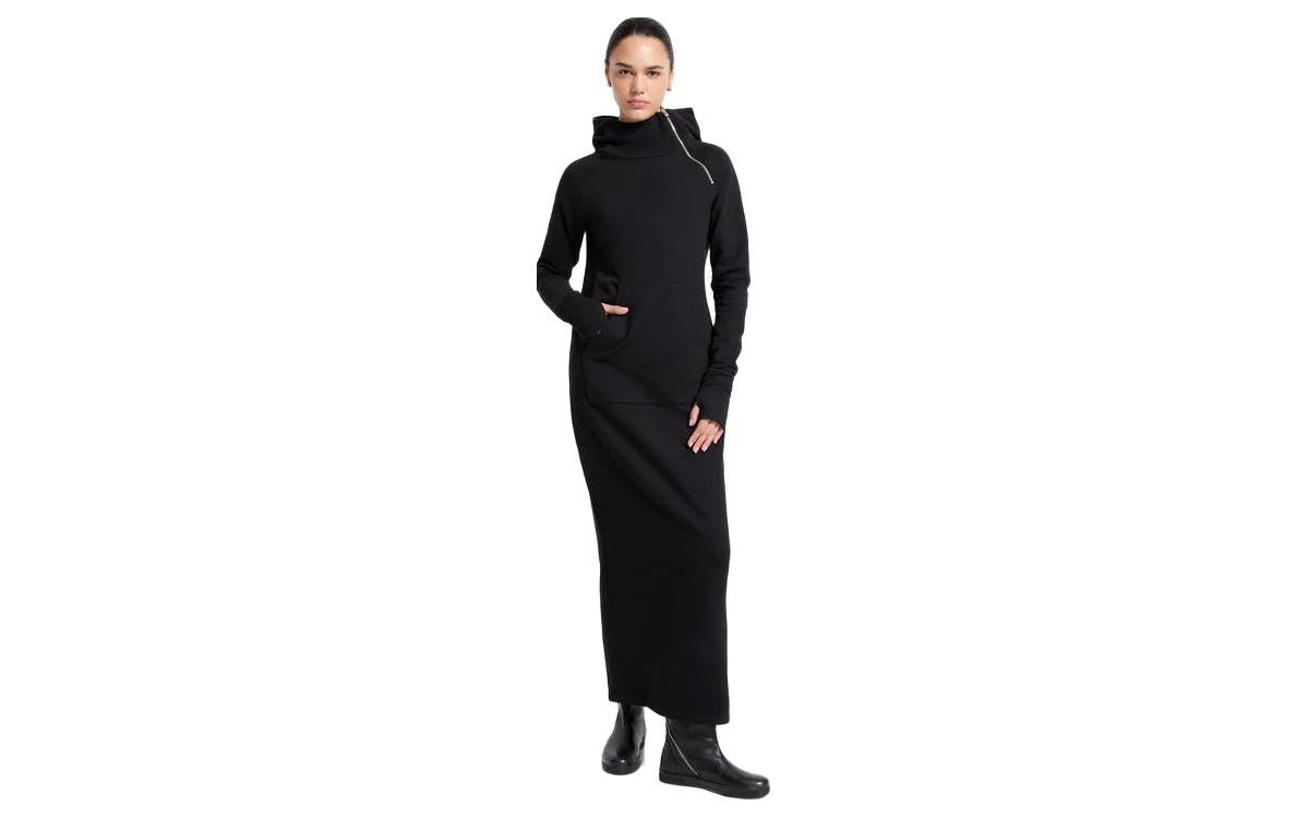 Marcella Women’s Tompkins Sweatshirt Dress – Black