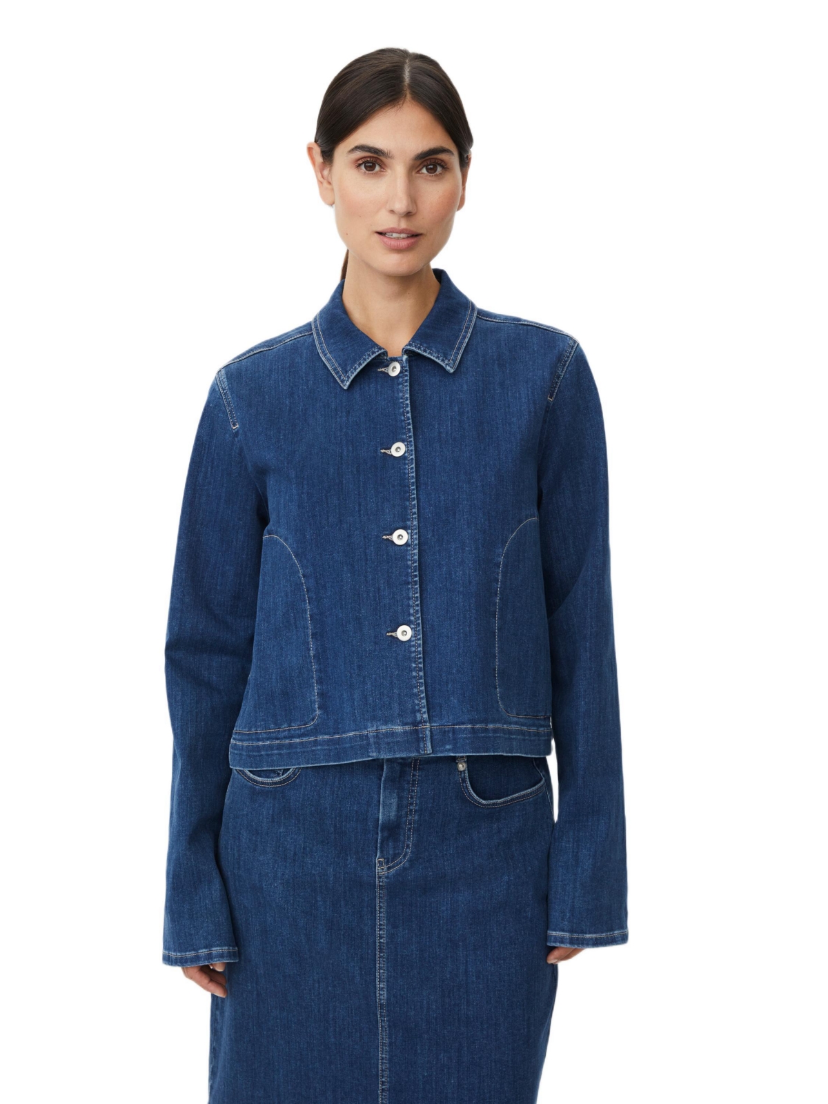 Masai Copenhagen Women’s Denim Jacket – Blue denim Masai Copenhagen Women’s Denim Jacket – Blue denim