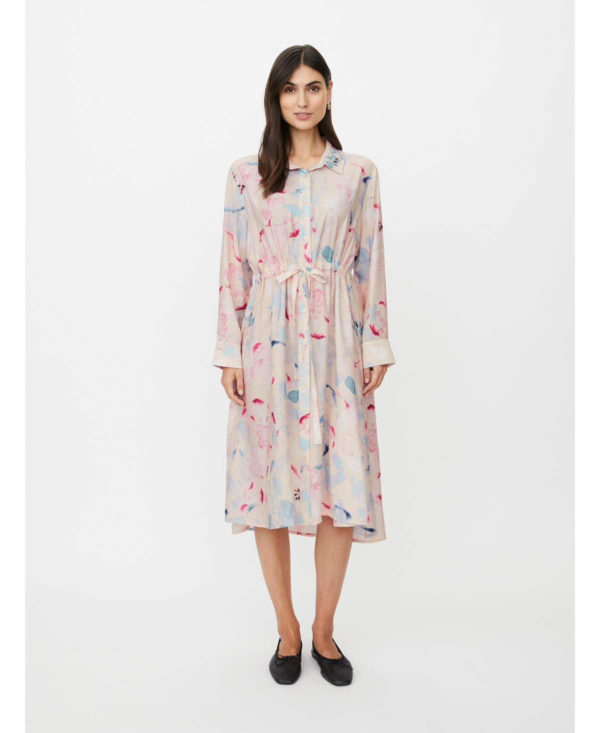 Masai Copenhagen Women’s MaNova Floral Print Midi Dress – Primrose