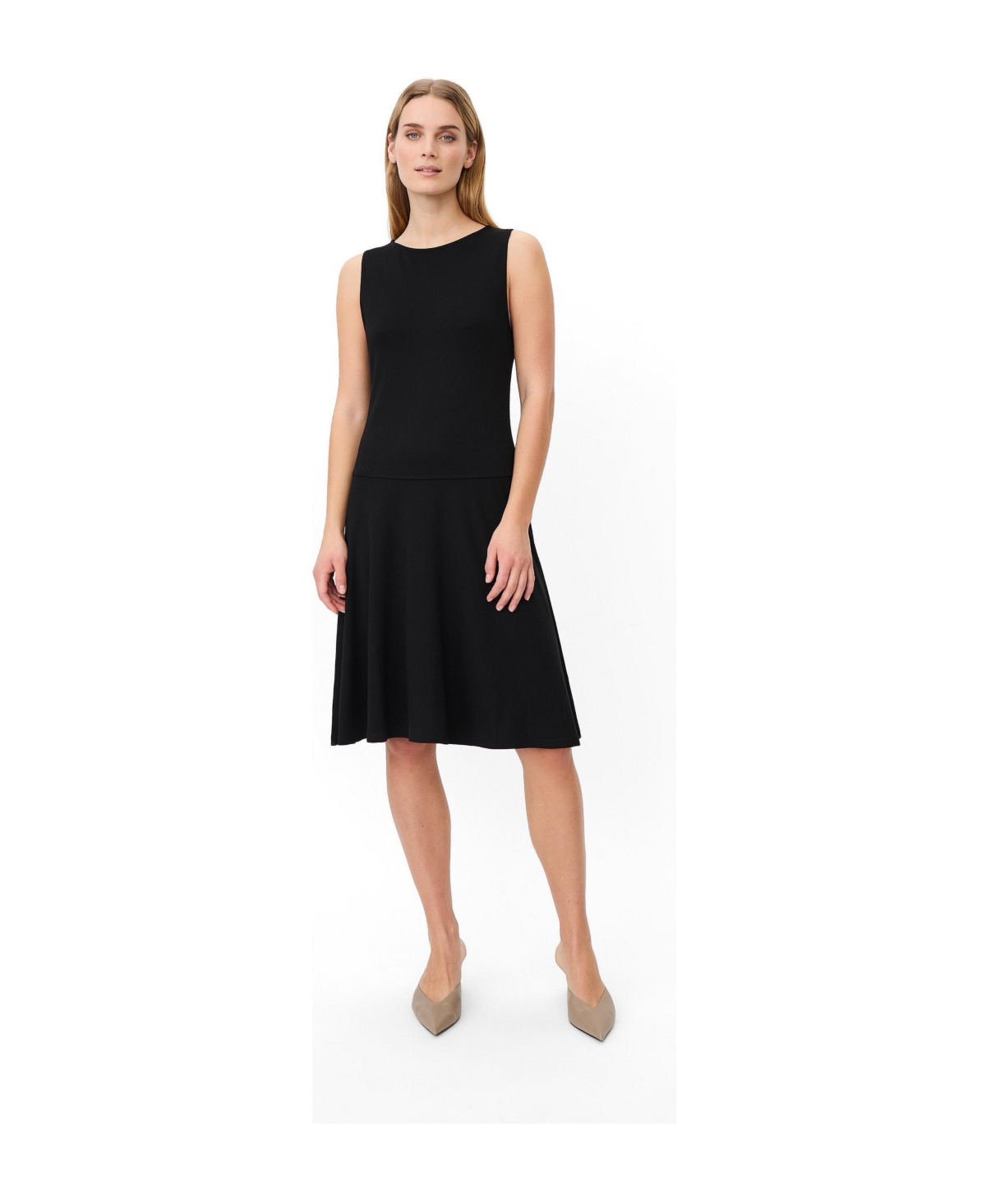 Masai Copenhagen Women’s MaOlcay Fit & Flare Sleeveless Midi Dress – Black Masai Copenhagen Women’s MaOlcay Fit & Flare Sleeveless Midi Dress – Black