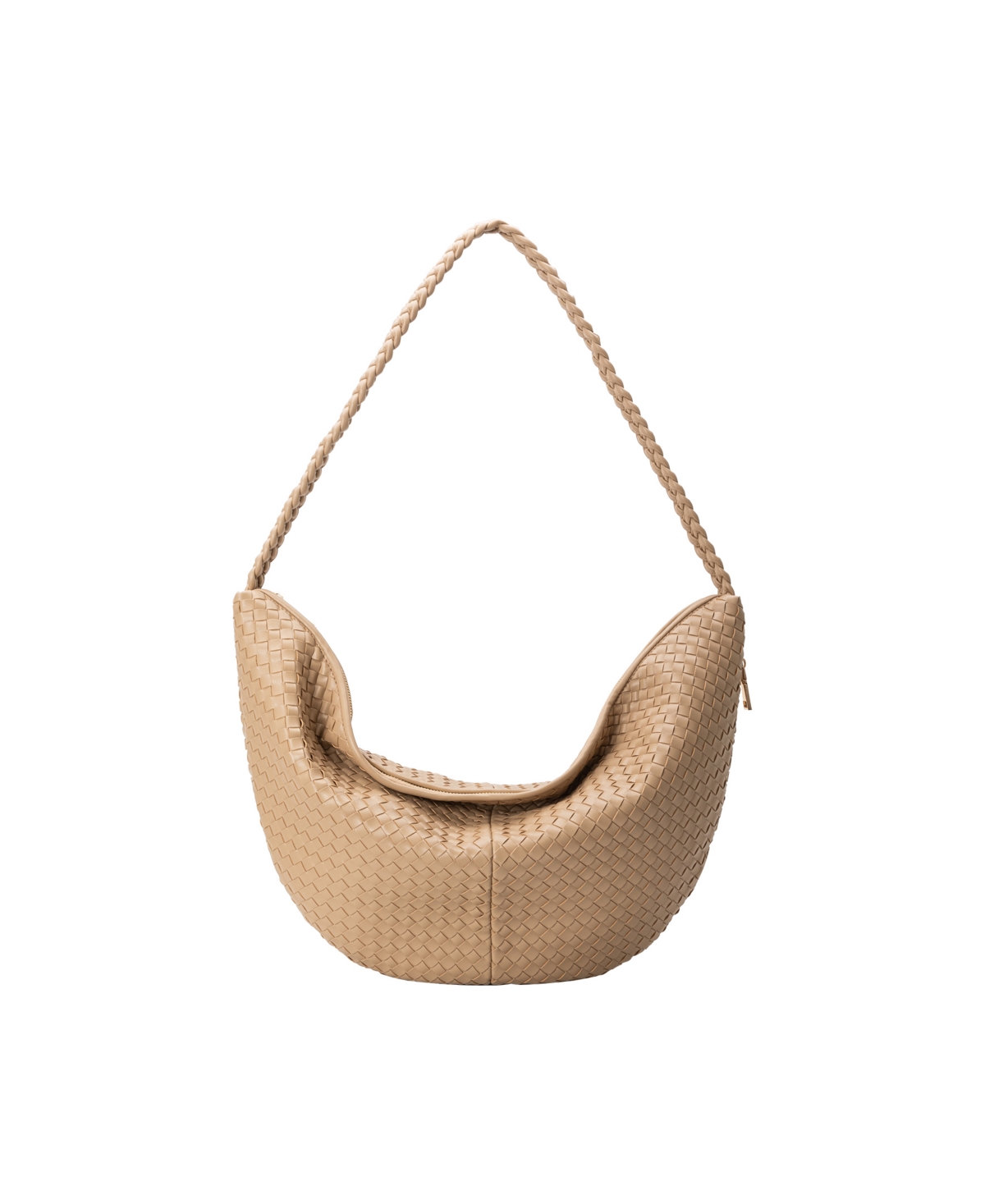 Melie Bianco Raquel Extra Large Shoulder Bag – Mushroom Melie Bianco Raquel Extra Large Shoulder Bag – Mushroom