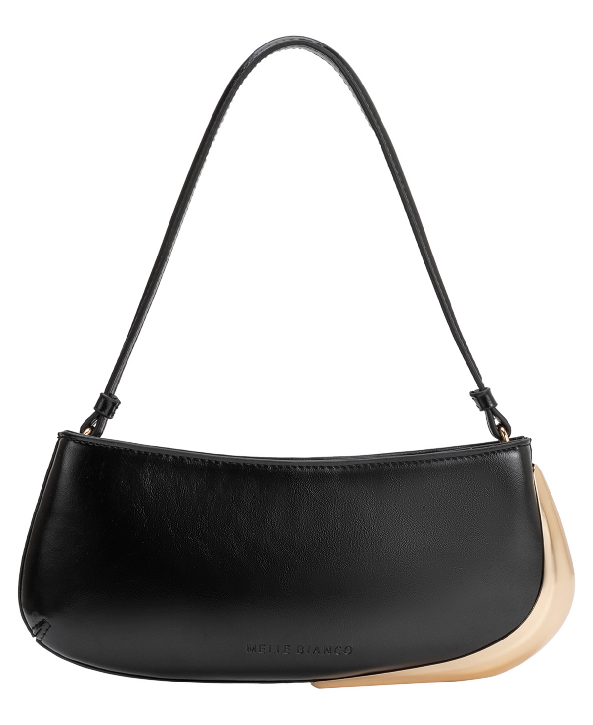 Melie Bianco Sade Small Shoulder Handbag – Black Melie Bianco Sade Small Shoulder Handbag – Black