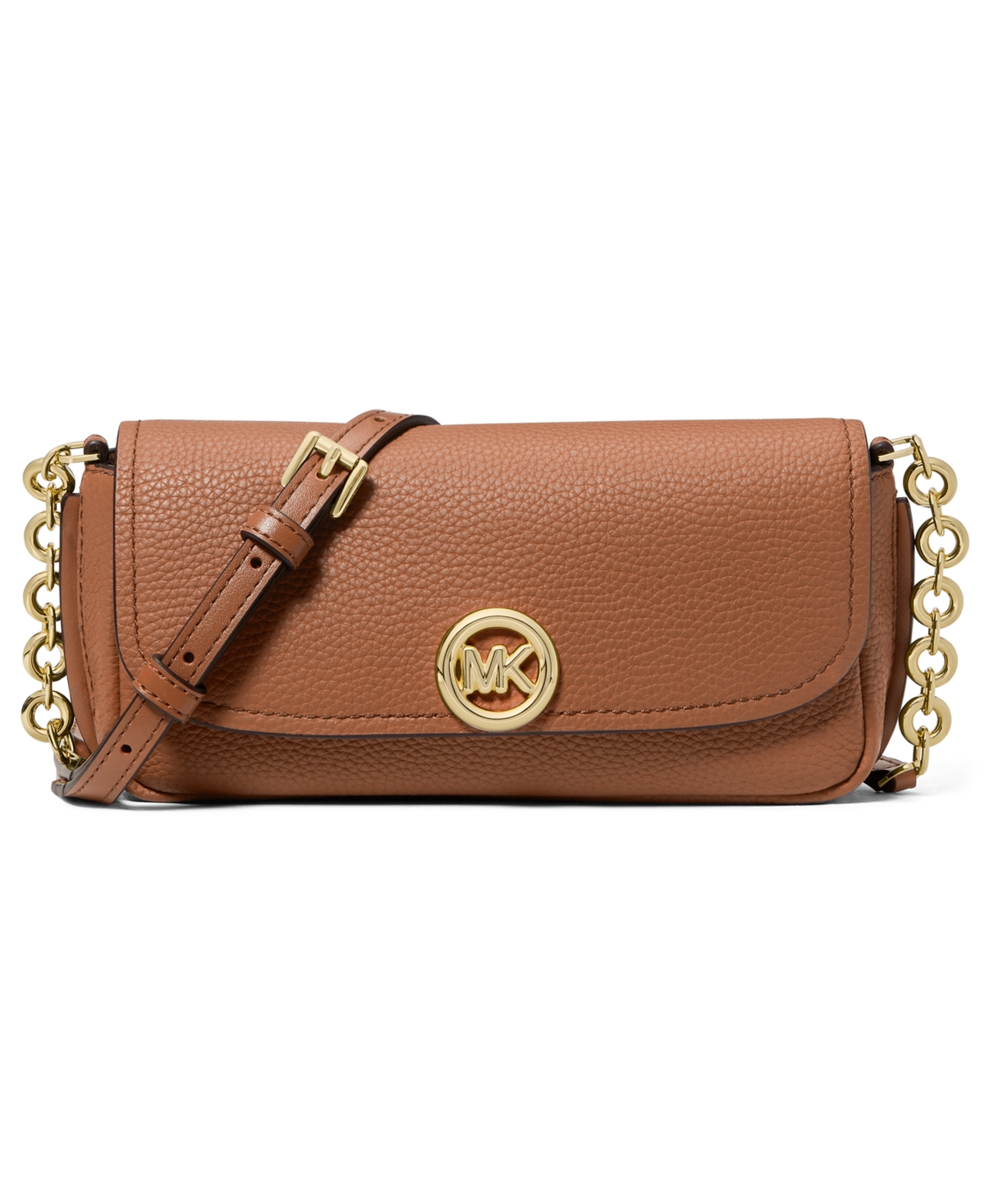Michael Kors Nolita Small Flap Chain Crossbody Bag – Luggage