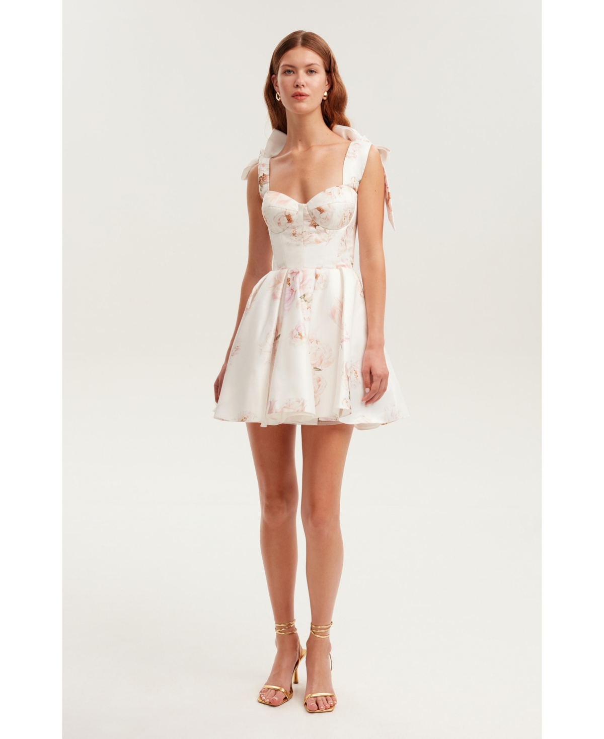 Milla Women’s Marvelous Mini Dress On Straps – Peony