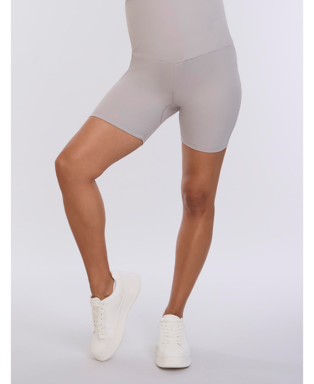 Motherhood Maternity Maternity 6 1/2″ Ribbed Biker Short – Motherhood – Opal Motherhood Maternity Maternity 6 1/2″ Ribbed Biker Short – Motherhood – Opal