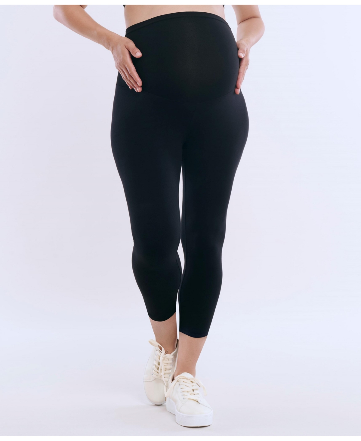 Motherhood Maternity Maternity Essential Stretch Secret Fit Over the Belly Crop Leggings – Motherhood – Black Motherhood Maternity Maternity Essential Stretch Secret Fit Over the Belly Crop Leggings – Motherhood – Black