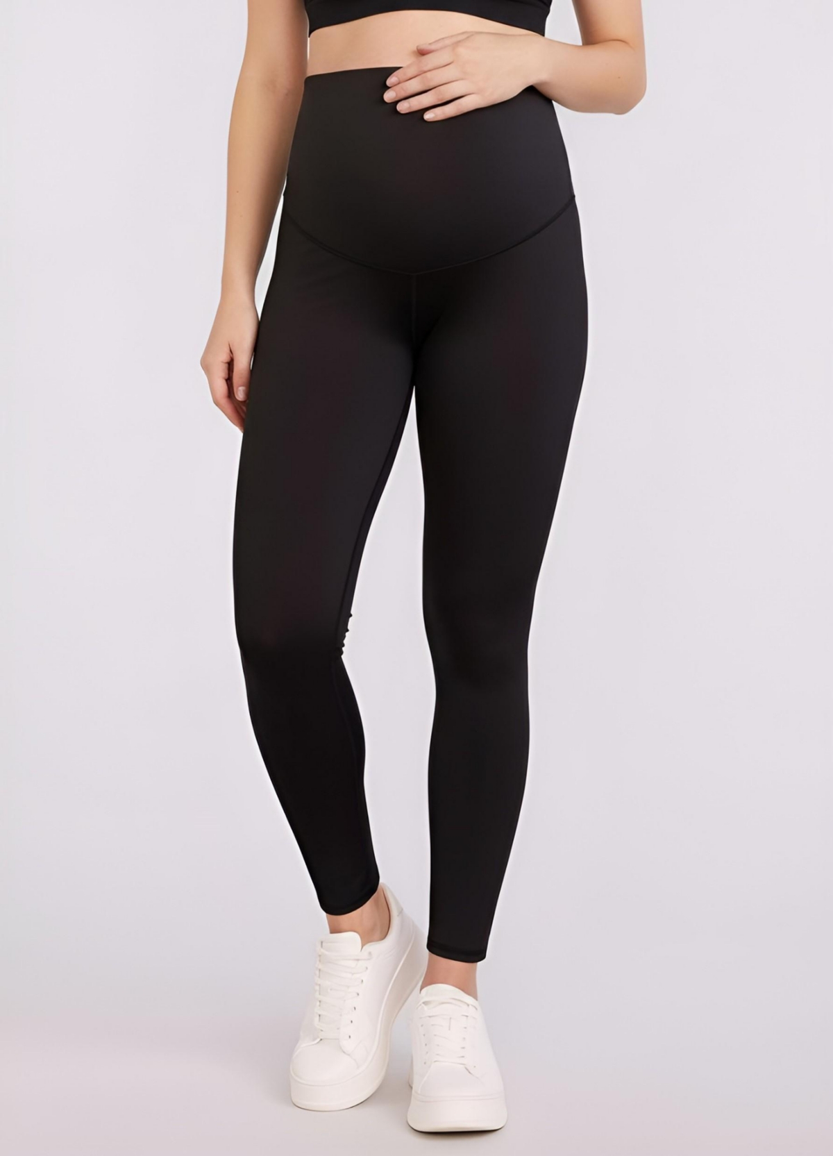 Motherhood Maternity Women’s Active Over the Belly Maternity Leggings – Motherhood Maternity – Black Motherhood Maternity Women’s Active Over the Belly Maternity Leggings – Motherhood Maternity – Black