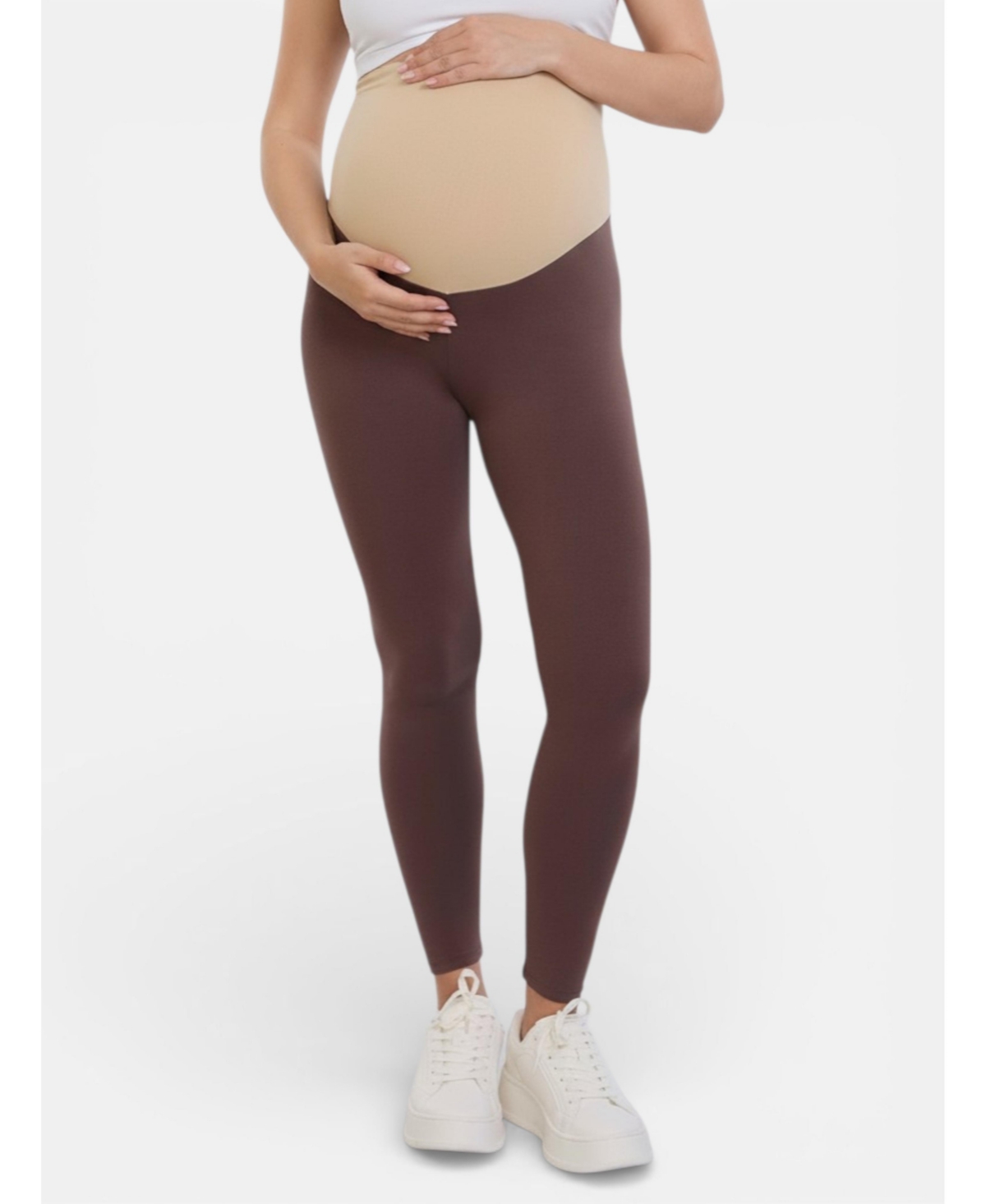 Motherhood Maternity Women’s Essential Stretch Secret Fit Over the Belly Maternity Leggings – French roast Motherhood Maternity Women’s Essential Stretch Secret Fit Over the Belly Maternity Leggings – French roast