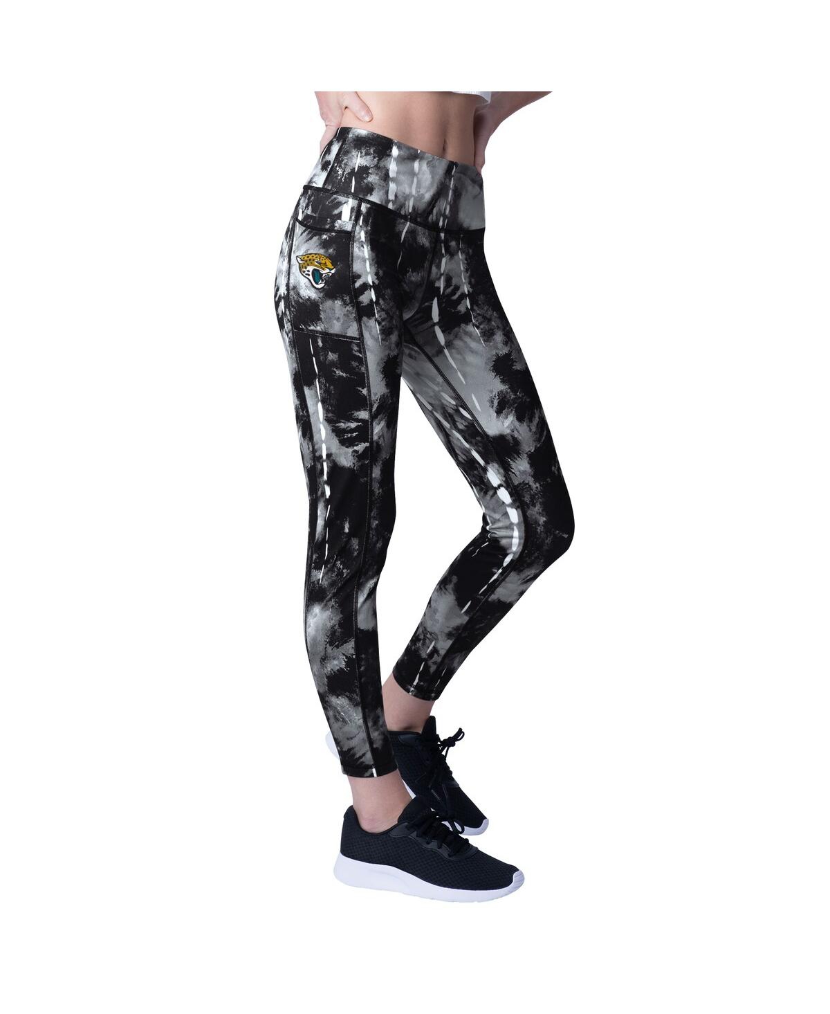Msx by Michael Strahan Women’s Black Jacksonville Jaguars Serena Tie-Dye Leggings – Black Msx by Michael Strahan Women’s Black Jacksonville Jaguars Serena Tie-Dye Leggings – Black