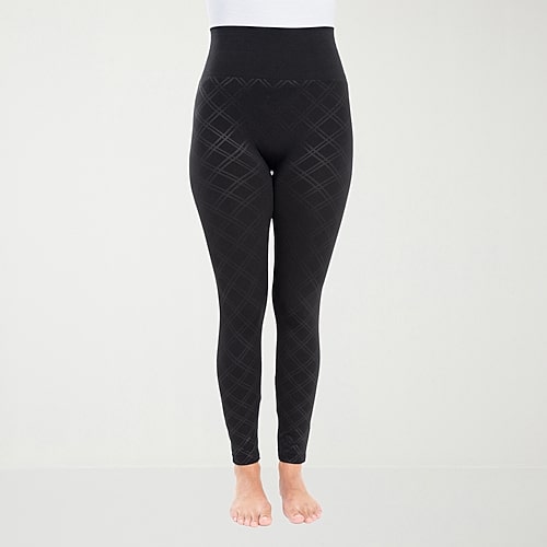 Muk Luks Womens Full Length Leggings, Small-medium, Black Muk Luks Womens Full Length Leggings, Small-medium, Black