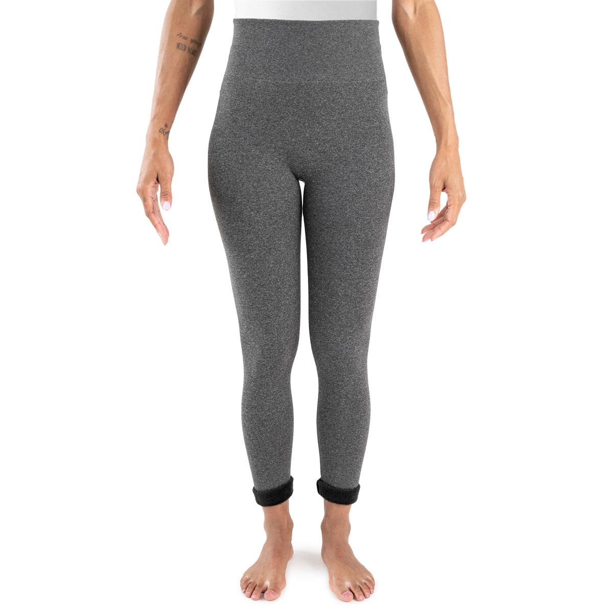 Muk Luks Women’s Fur Lined Leggings – Charcoal heather Muk Luks Women’s Fur Lined Leggings – Charcoal heather