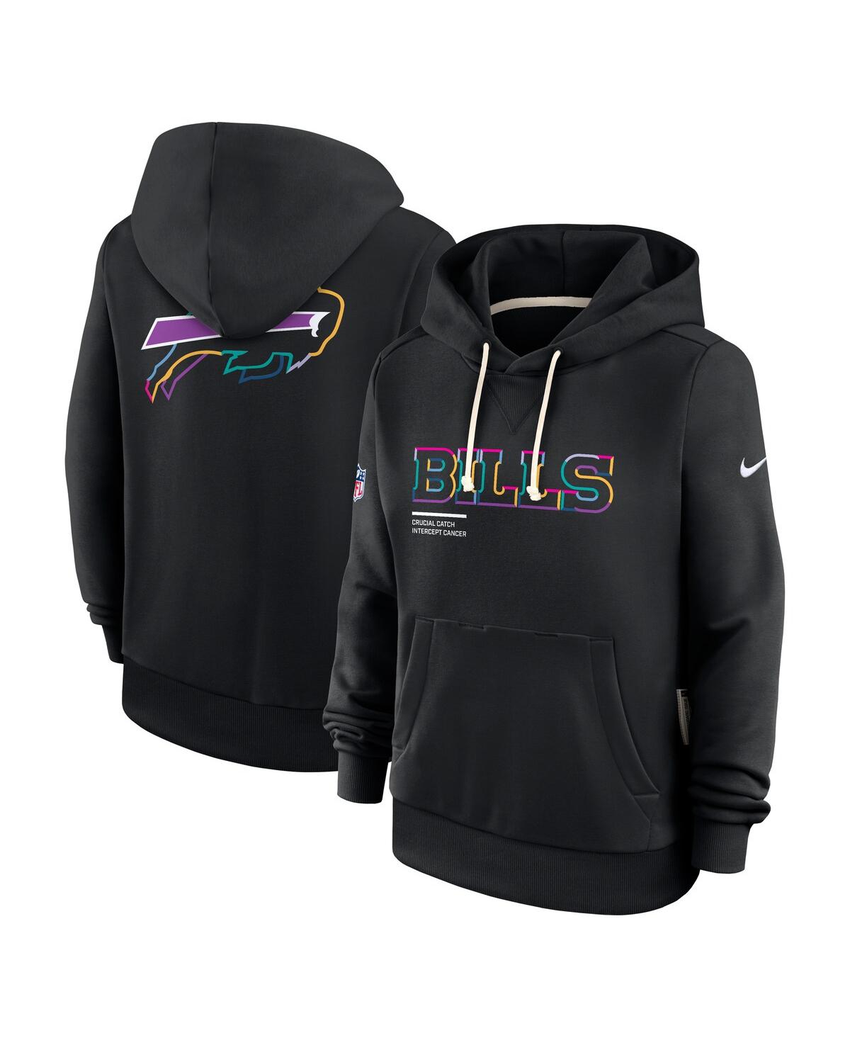 Nike Women’s Black Buffalo Bills 2025 Nfl Crucial Catch Sideline Standard Issue Dri-fit Hoodie – Black Nike Women’s Black Buffalo Bills 2025 Nfl Crucial Catch Sideline Standard Issue Dri-fit Hoodie – Black