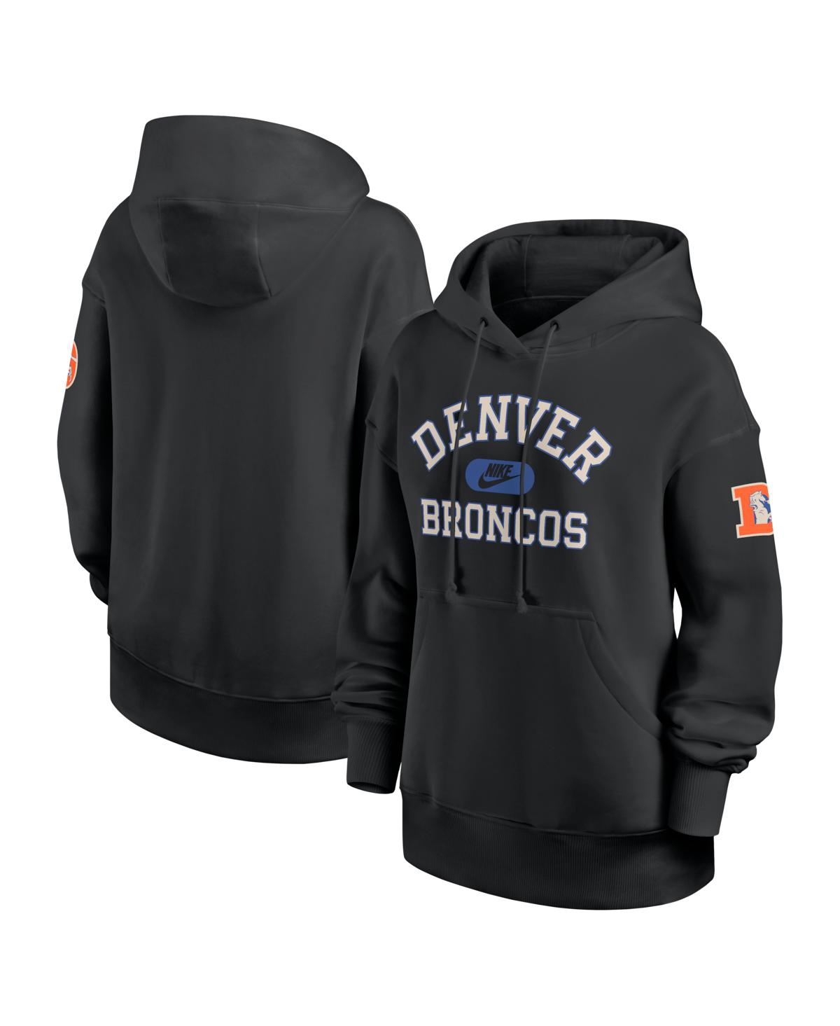 Nike Women’s Black Denver Broncos Oversized Legacy Phoenix Hoodie – Black Nike Women’s Black Denver Broncos Oversized Legacy Phoenix Hoodie – Black