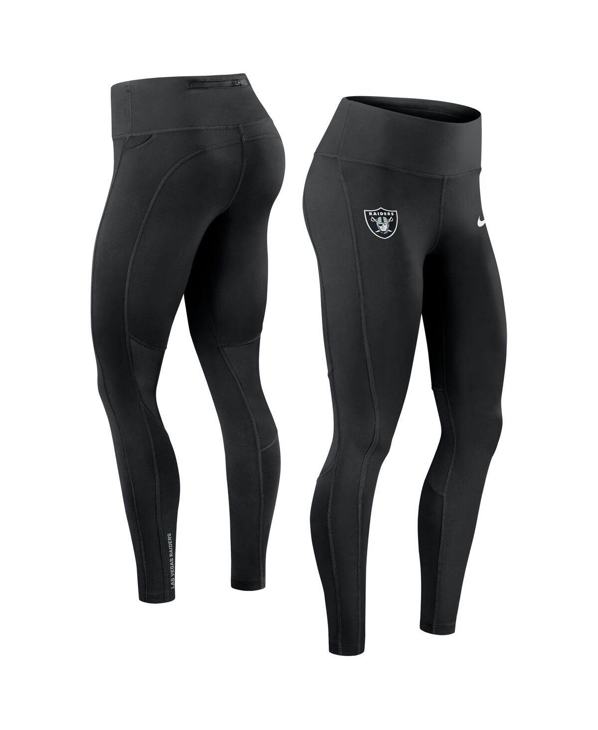 Nike Women’s Black Las Vegas Raiders Primetime Epic Fast Dri-fit Leggings – Black Nike Women’s Black Las Vegas Raiders Primetime Epic Fast Dri-fit Leggings – Black