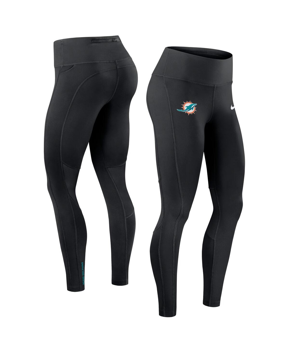 Nike Women’s Black Miami Dolphins Primetime Epic Fast Performance Leggings – Black Nike Women’s Black Miami Dolphins Primetime Epic Fast Performance Leggings – Black