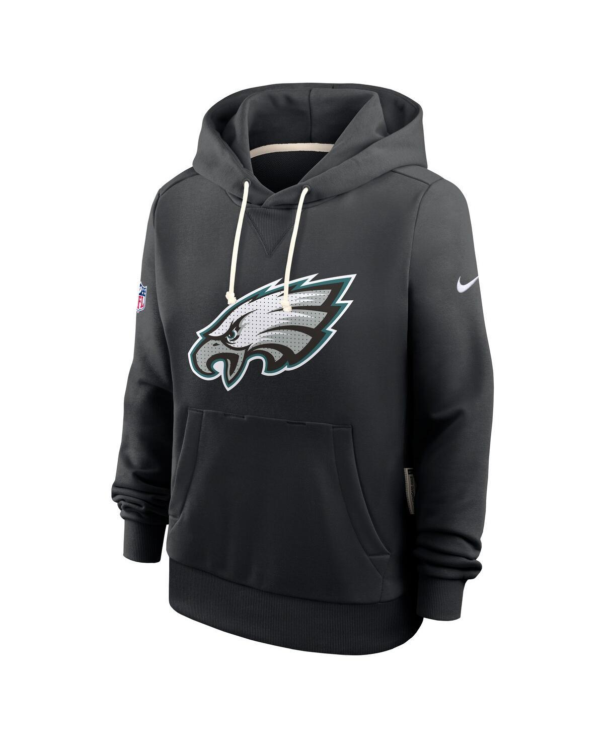 Nike Women’s Black Philadelphia Eagles Sideline Standard IssueÂ Initial HomeÂ Dri-fit Hoodie – Black
