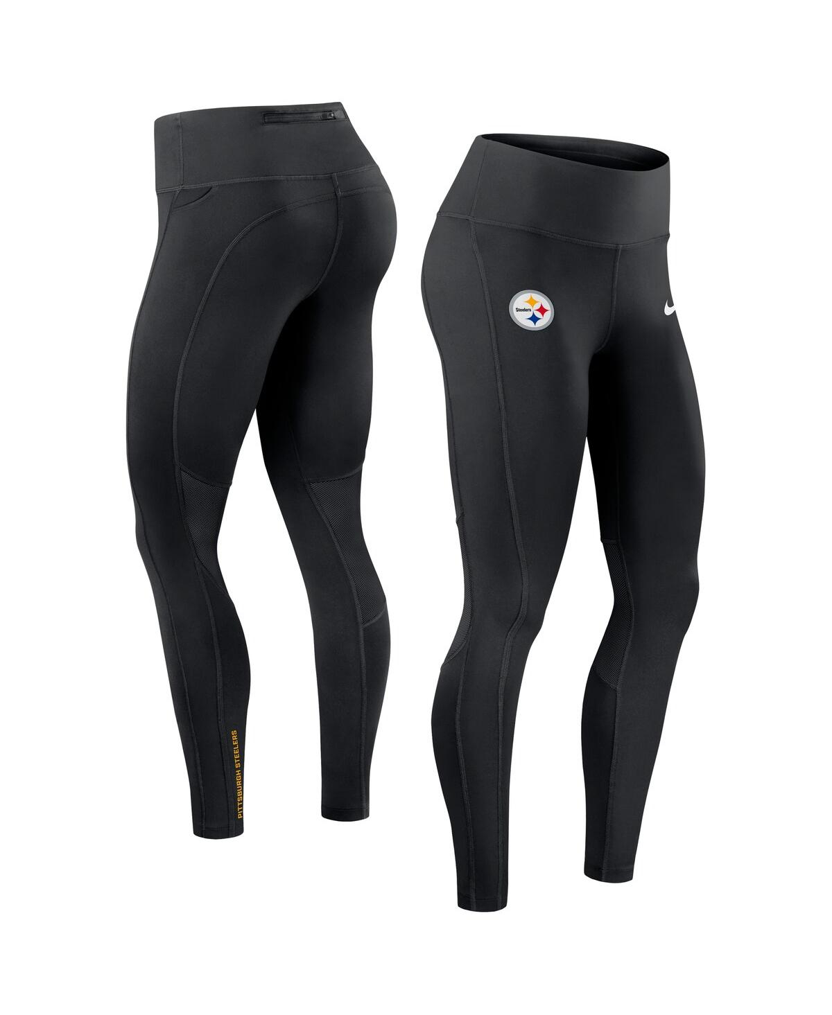 Nike Women’s Black Pittsburgh Steelers Primetime Epic Fast Dri-fit Leggings – Black Nike Women’s Black Pittsburgh Steelers Primetime Epic Fast Dri-fit Leggings – Black