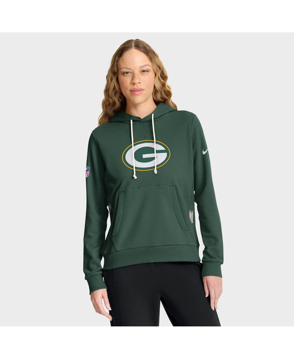 Nike Women’s Green Bay Packers Sideline Standard IssueÂ Initial HomeÂ Dri-fit Hoodie – Green