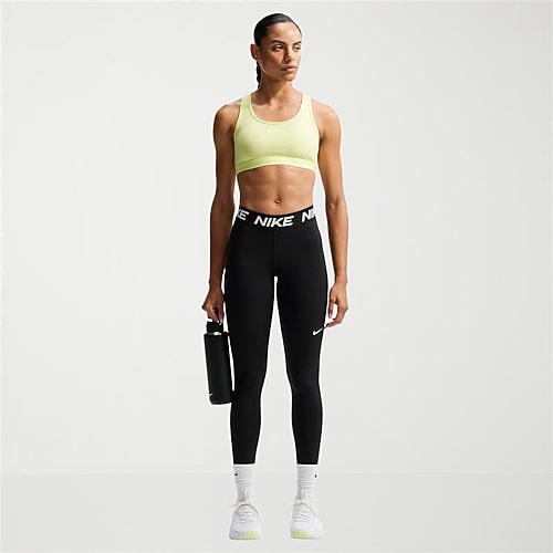 Nike Womens High Rise Full Length Leggings, Medium, Black