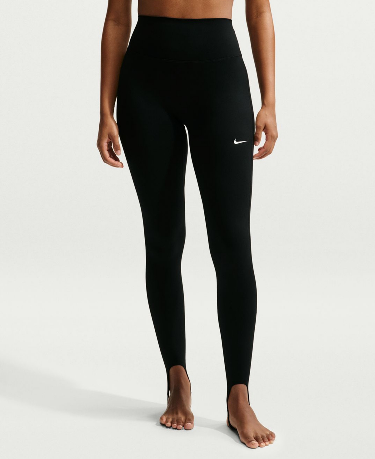 Nike Women’s High-Waisted Stirrup Leggings – Black/white