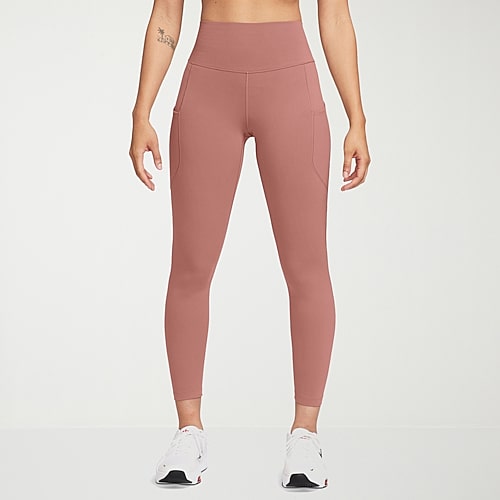 Nike Womens Moisture Wicking Quick Dry High Rise 7/8 Ankle Legging, X-large, Pink Nike Womens Moisture Wicking Quick Dry High Rise 7/8 Ankle Legging, X-large, Pink