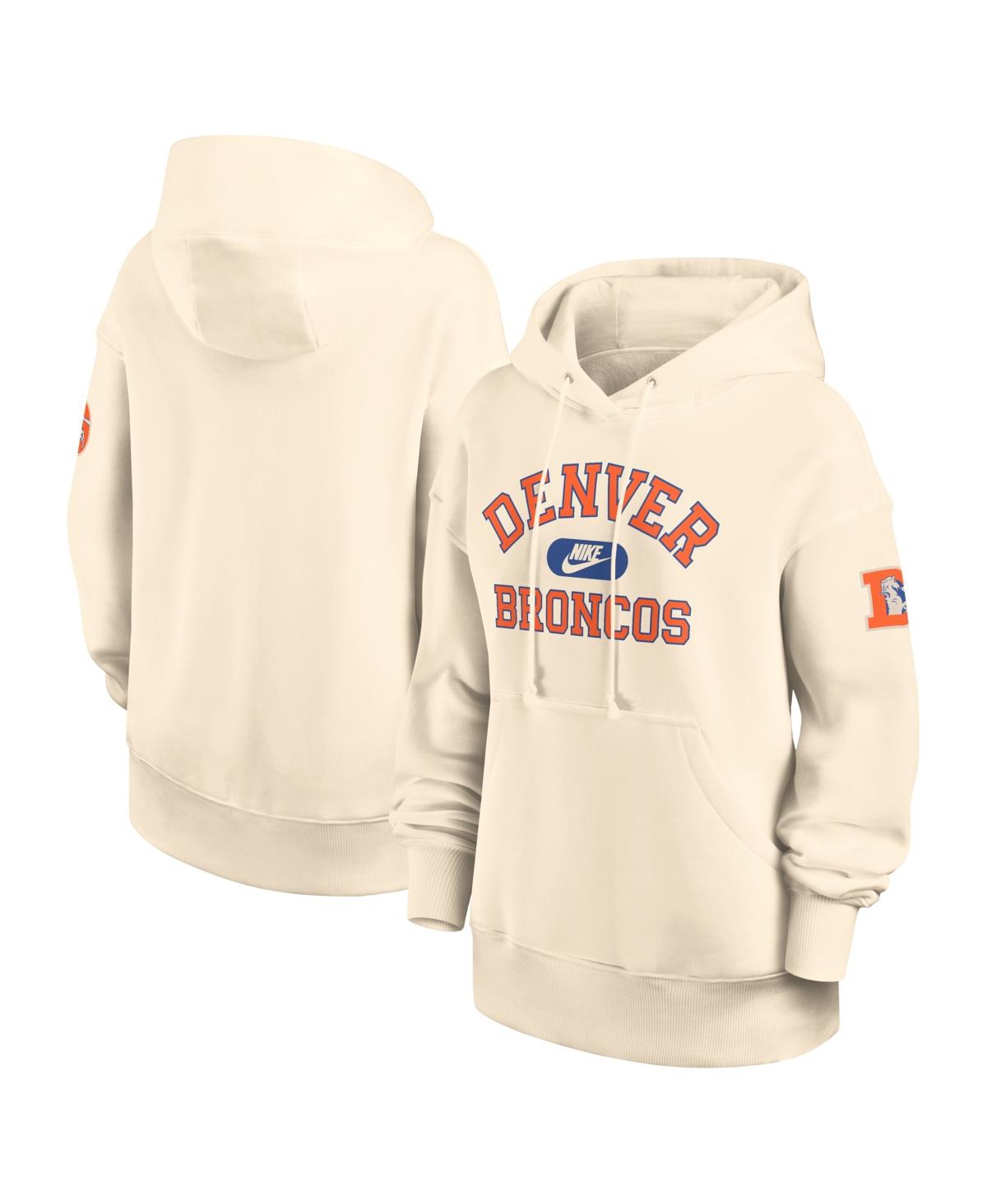 Nike Women’s Natural Denver Broncos Oversized Legacy Phoenix Hoodie – Natural Nike Women’s Natural Denver Broncos Oversized Legacy Phoenix Hoodie – Natural